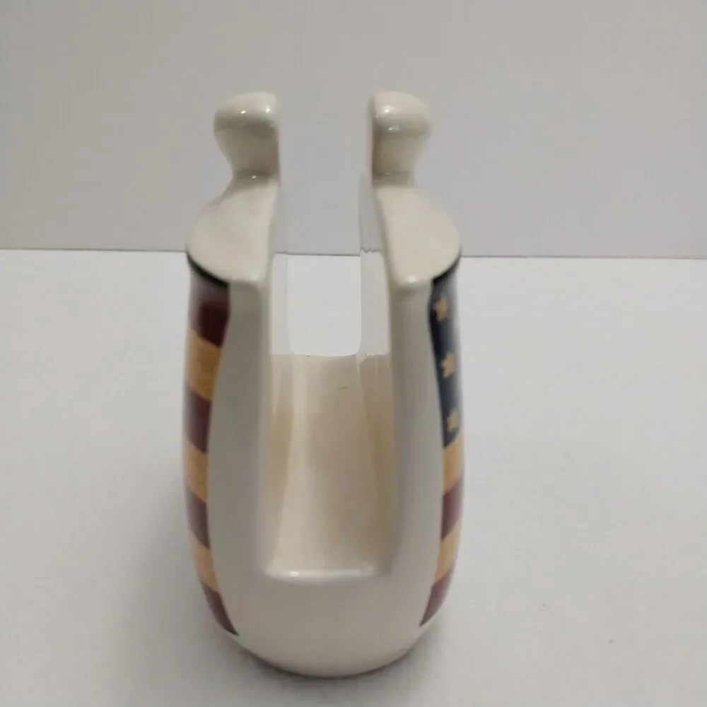 Jay Import Liberty Colonial American Flag Patriotic Napkin Holder #K009